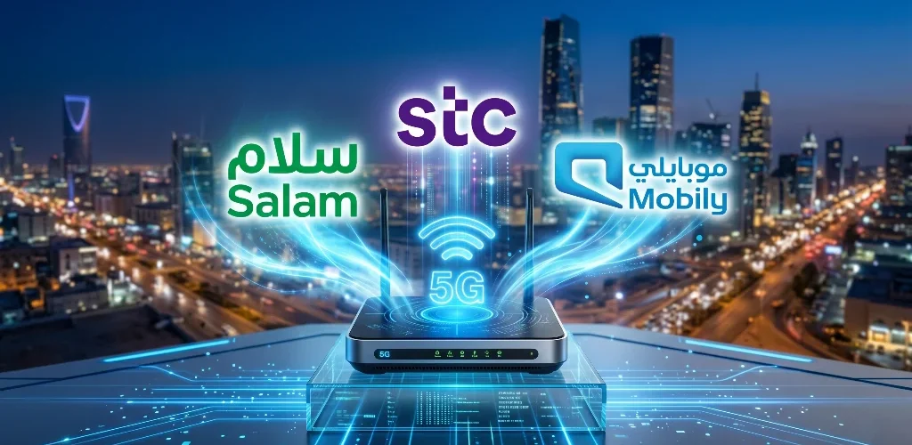 مقارنة باقات إنترنت 5G المنزلي في السعودية 2026
